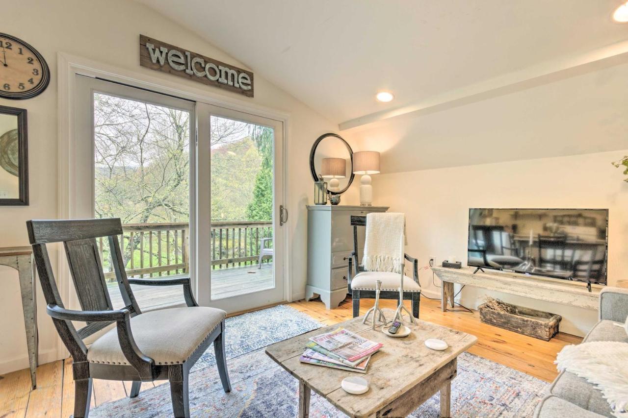 Modern Farmhouse Duplex By Stream, 4 Mi To Boone! Blowing Rock Exteriör bild