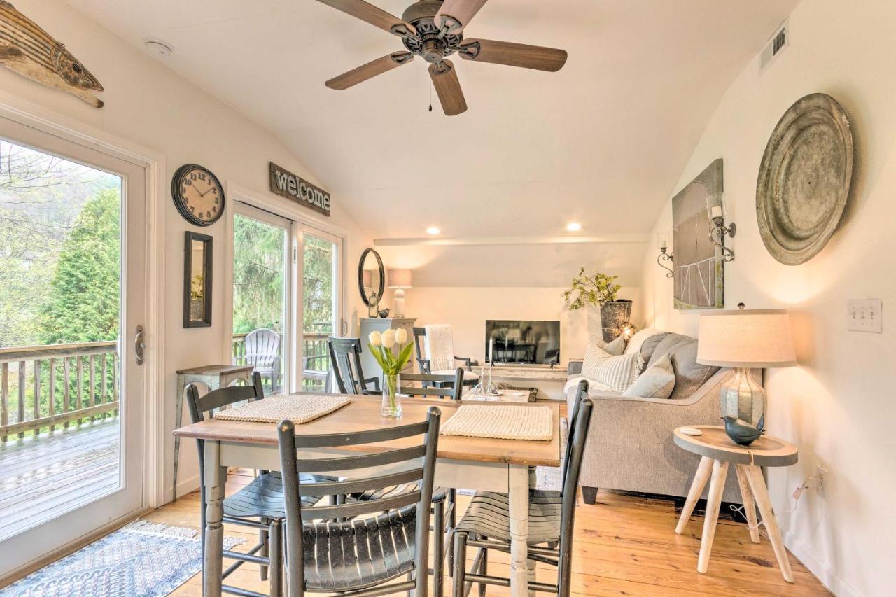 Modern Farmhouse Duplex By Stream, 4 Mi To Boone! Blowing Rock Exteriör bild